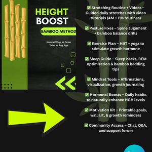 Height Boost: Cobra Method - 1-Month Guarantee Inches