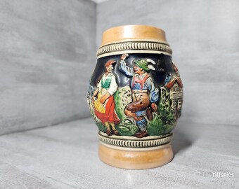 Vintage German Ceramic Beer Stein