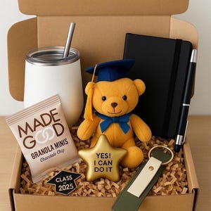 Scatola regalo di laurea - Regalo di laurea per figlia - Regalo di laurea per figlio - Regalo di laurea per lei - Regalo di laurea per lui - Regalo di laurea
