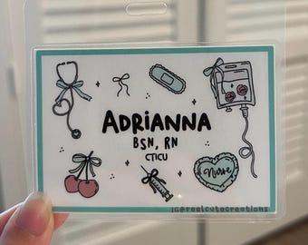 I’m Just a Girl (In Healthcare) Badge Buddy