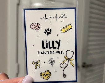 Add-on Personalization for Pre-made badges!!!  *This is NOT a listing for a badge*