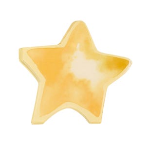 Servilletas de papel con forma de estrella (paquete de 16) - Servilletas de cóctel troqueladas con forma de estrella, ideales para fiestas de cumpleaños espaciales y baby showers con temática celestial.