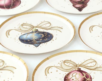 Tiffany Holiday China Compote - Etsy