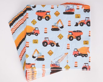 Serviettes de table Fête de la construction