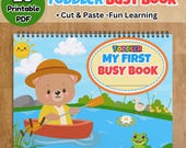 Toddler Busy Book Printable | Montessori Activities Ages 3-6 | Preschool Learning Binder PDF
