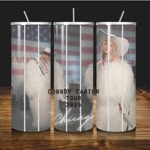 Beyhive, Cowboy Carter, Cowboy Carter Tour, Vaso de 20 oz, Temática del Oeste, Temática de vaqueros, Vaso personalizado, Taza Beyhive, Temática de vaquera
