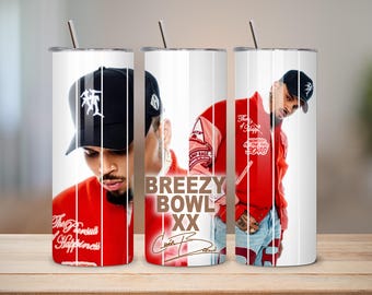 Breezy Bowl Merch – Chris Brown Concert Merch, Chris Brown Tumbler, Custom Chris Brown Cup, Breezy Bowl