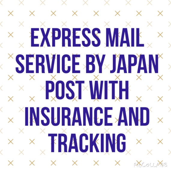 Ems Express Mail Service By Japan Post Etsy