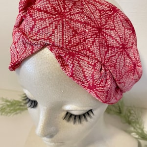 RD1469 / Japanisches Chirimen Stoff Hauptband Turban Stirnbänder