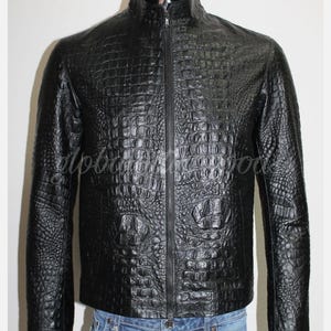 Italian Handmade Leather Jacket Men | Slim Fit Blouson Style | Real Lambskin by globalattiregoods