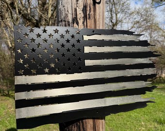 Tattered Stealth Flag