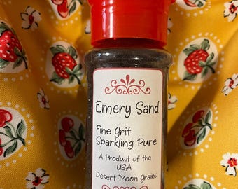 Fine Emery Sand: 5 oz Sparkling Pincushion Filler