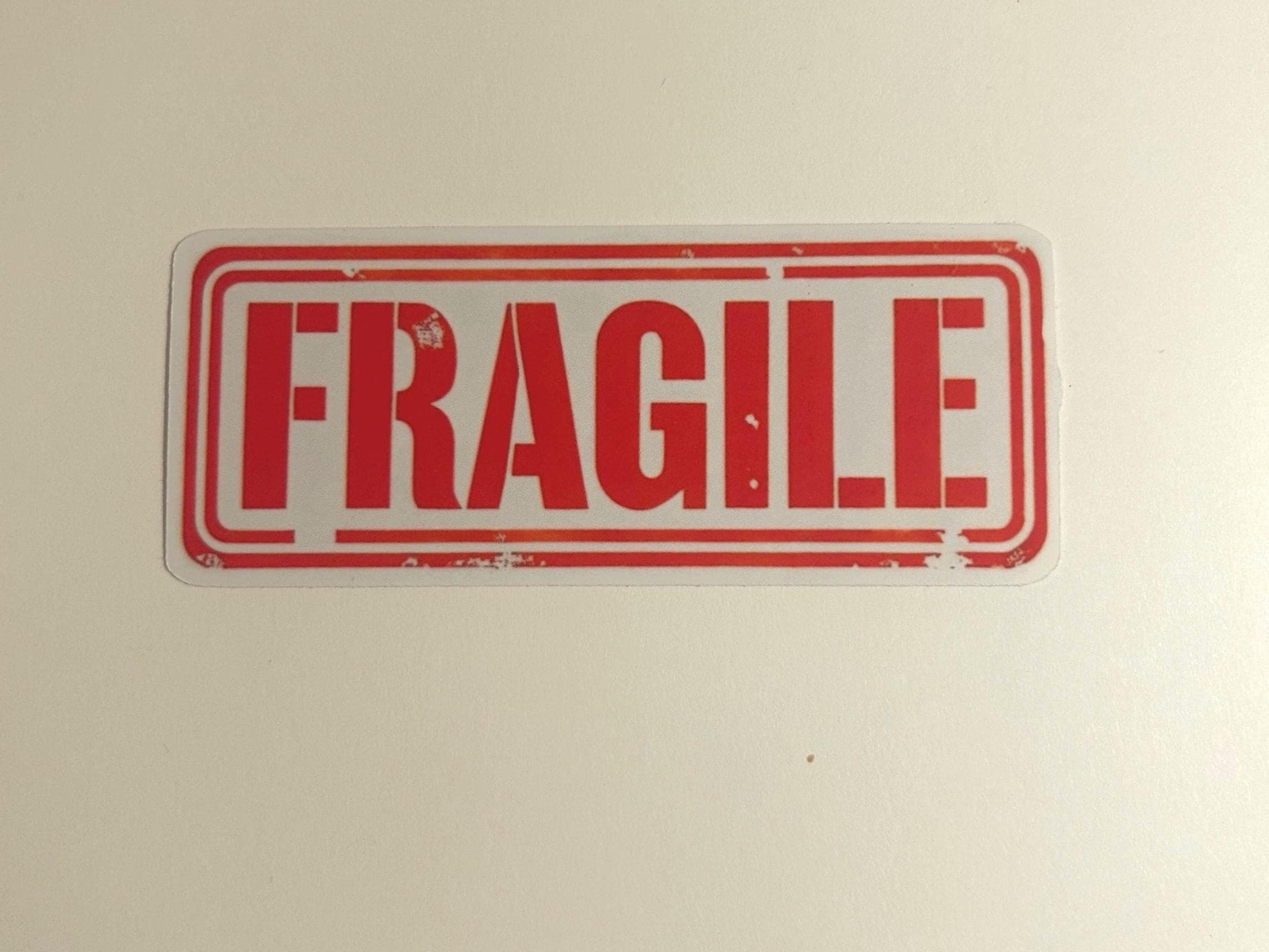 Fragile Stickers - Etsy