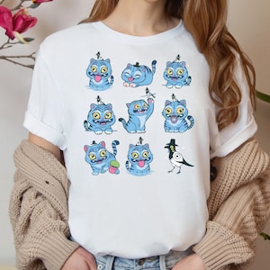 Kpop Hunter Tiger Graphic Tee - Jinu Huntrix Saja Fan Shirt