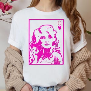 Dollywood T-Shirt, Dolly Parton Retro Tee, 80s Country Music Shirt. Autograph Gift