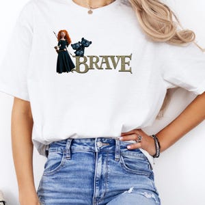 Vintage Disney Brave Shirt Trendy Retro Disney Merida Brave Sweatshirt Disney Princess Merida Shirt Magic Kingdom Shirt Disneyland Mor&#39;du