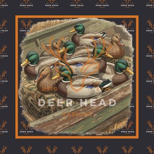 Duck Decoy Pile in Boat