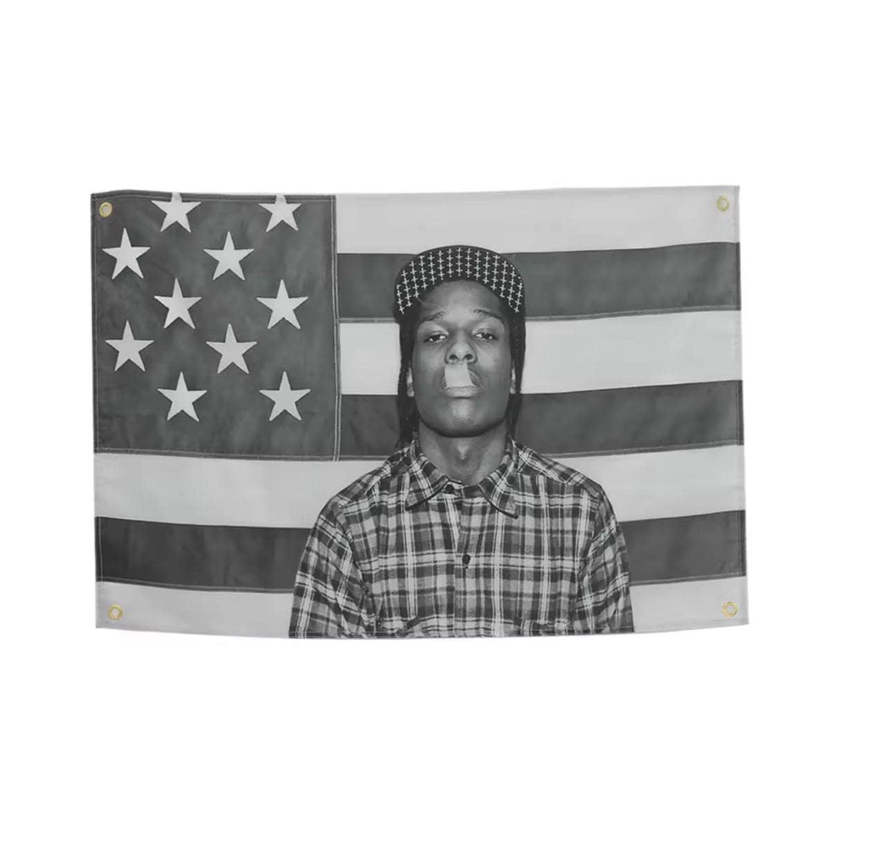 Asap Rocky wall decor flag