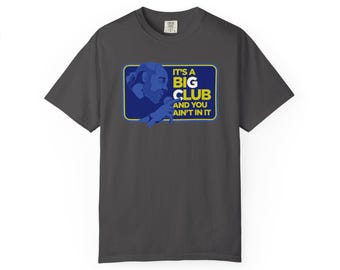 George Carlin Big Club Shirt Comfort Colors Unisex Satire Comedian Graphic Tee