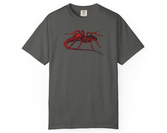 Tarantula Rat Hybrid Shirt Surreal Line Art Tee Comfort Colors Dark Illustration