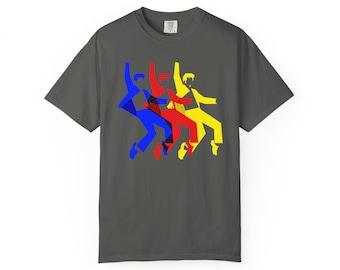 Elvis Dance Shirt Comfort Colors Unisex Retro Pop Art Tee