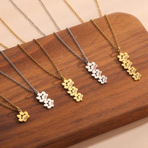 Collar con nombre grabado, regalo para amantes de las mascotas, regalo conmemorativo, collar con nombre, joyería de recuerdo, collar con huella de pata, mamá de perro, mamá de gato