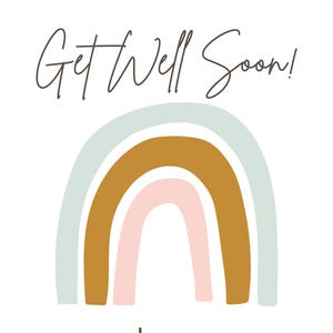 Get Well Soon Rainbow