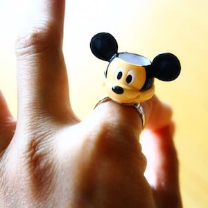 Mickey Mouse teacup ring