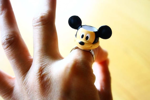 Mickey Mouse teacup ring