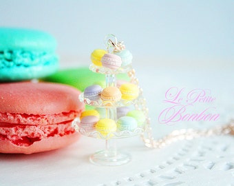 Colar de macarons