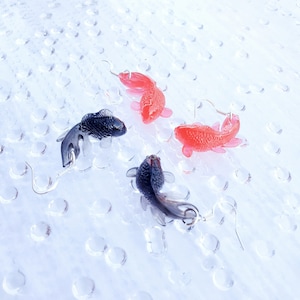 Koi Fisch Ohrringe