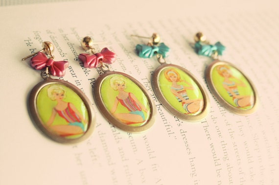 barbie earrings for adults