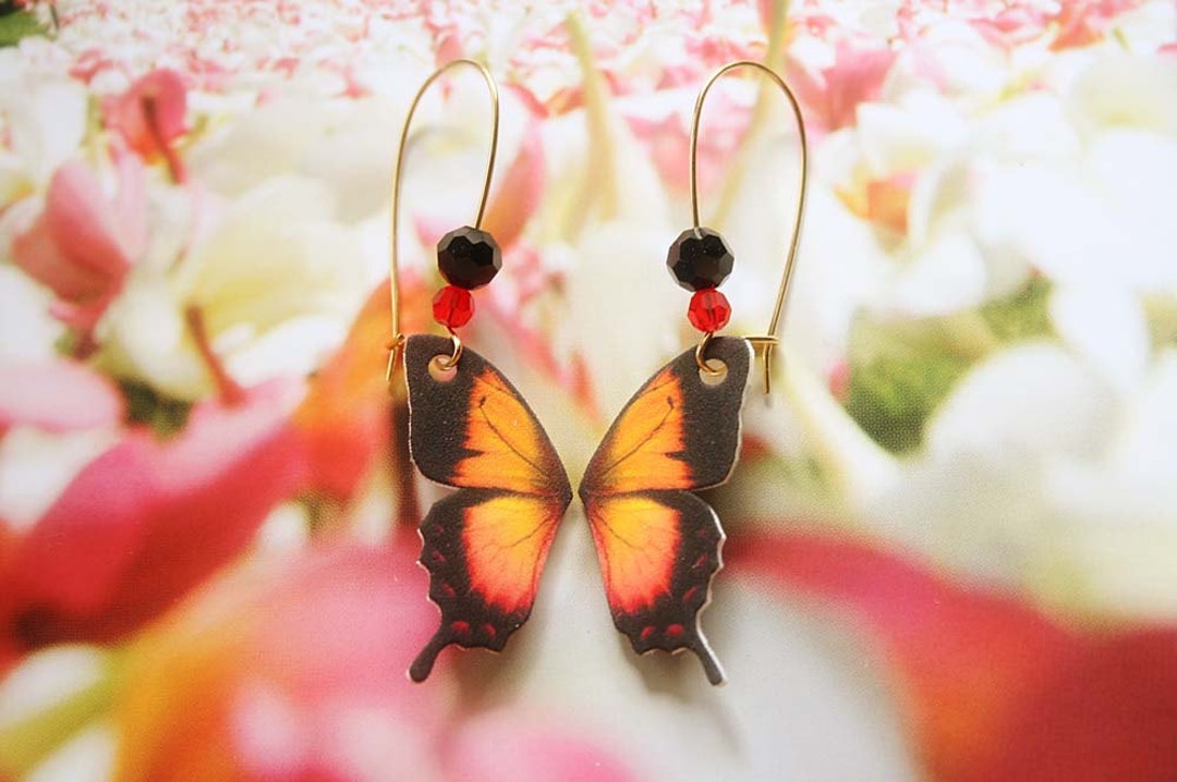 2021 Trend Harajuku Transparent Butterfly Dangle Earrings For Women Girl  Animal Cute Romantic Party Vintage Drop Earring Jewelry  Dangle Earrings   AliExpress