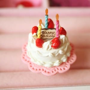Strawberry Shortcake Happy Birthday cake