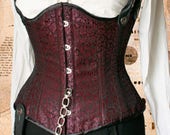 Sewing Pattern, Victorian Under Bust Corset Pattern, Instant Digital Download, Gothic, Cosplay, Larp, Excellent fit, Free Tutorial, Medium
