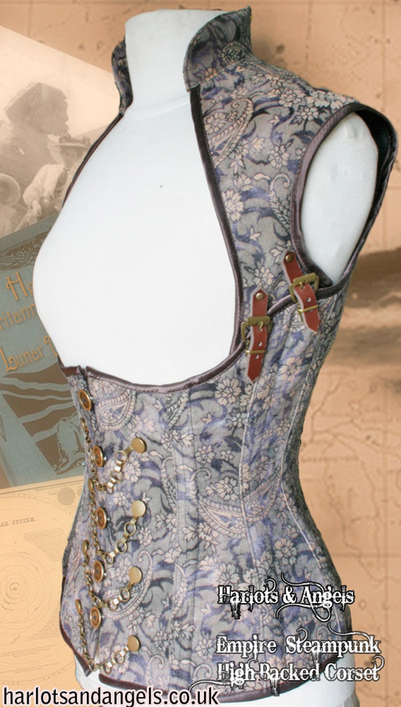 Steampunk asylum Corset Sewing Sewing Pattern High Etsy Canada