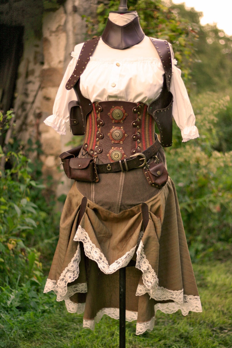 Skirt Sewing Pattern Steampunk Pattern Digital Download PDF Etsy Canada