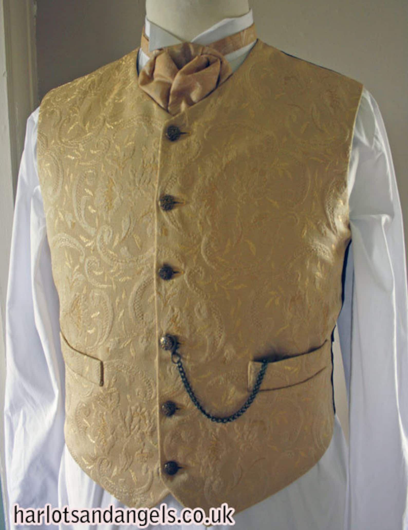 Mens Waistcoat Sewing Pattern PDF Download Perfect for Etsy Singapore