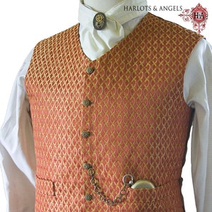 Naaipatroon herengilet, pdf-download, perfect voor Victoriaanse steampunk-cosplay en trouwkostuums