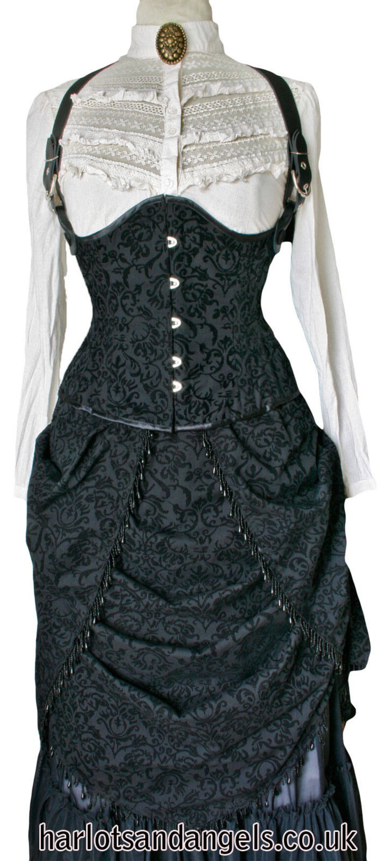 Victorian Corset Sewing Pattern Digital Download Plus Size Etsy