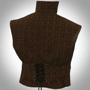 Sewing Pattern XL for Steampunk Vest, Digital Download sizes Below image 5