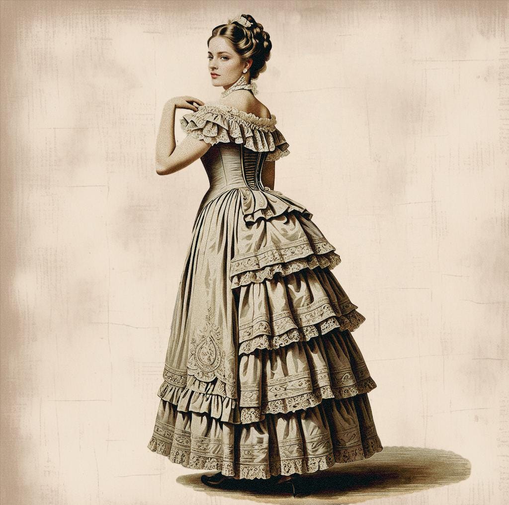 Victorian skirt - Etsy 日本