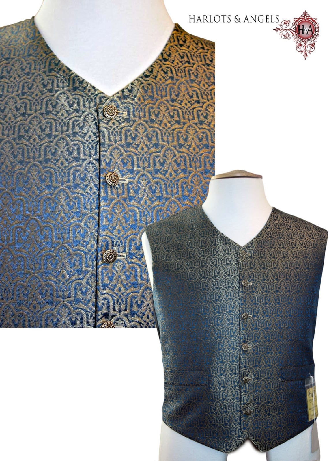 Mens Waistcoat Sewing Pattern PDF Download Perfect For Etsy