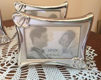 Lenox Silverplated Place Card Holder Four Available