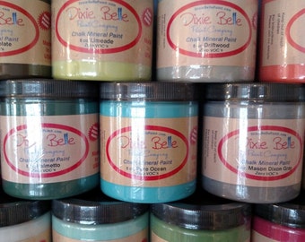 Dixie Belle Paint 8 Ounce Free Gifts with Purchase Choice of Colors