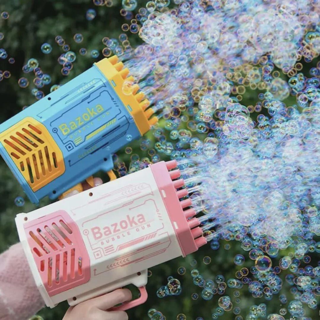 69 Hole Bazooka Bubble Gun Machine - Etsy