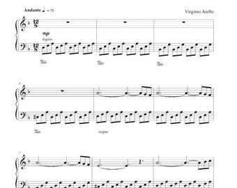 Van Gogh - V.Aiello- Piano Sheet Music PDF- Download Printable