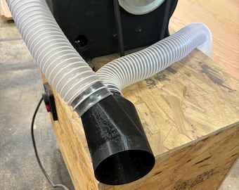4” to two 2.5” Dust Collection Fitting
