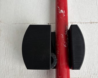 Wall Mounted Gravity Tool Hanger: Broom, Garage & Garden Organizer