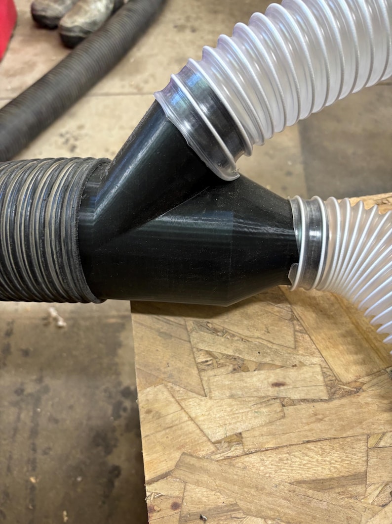 4” to Two 2.5” Dust Collection Fitting - Etsy